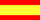 Flag for people in Spain to learn English